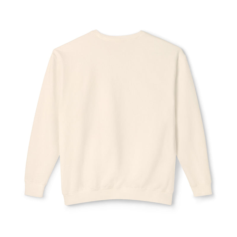 BILLY Unisex Lightweight Crewneck Sweatshirt (White Horizontal Logo) — AVAILABLE IN 5 COLORS