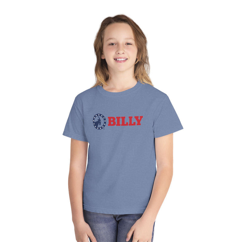 BILLY Youth Midweight Tee (Original BILLY Goat) - AVAILABLE IN 4 COLORS