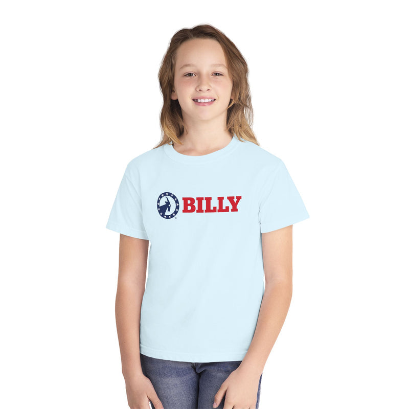 BILLY Youth Midweight Tee (Original BILLY Goat) - AVAILABLE IN 4 COLORS