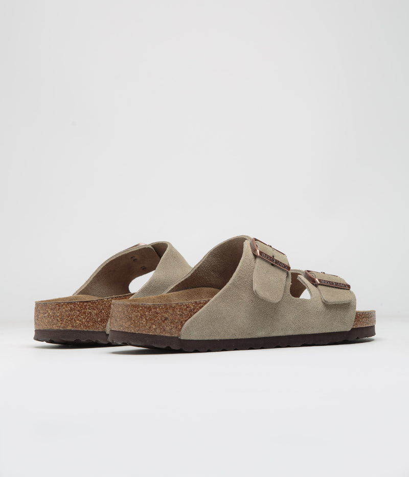 Birkenstock Arizona BS Narrow Sandals in Taupe