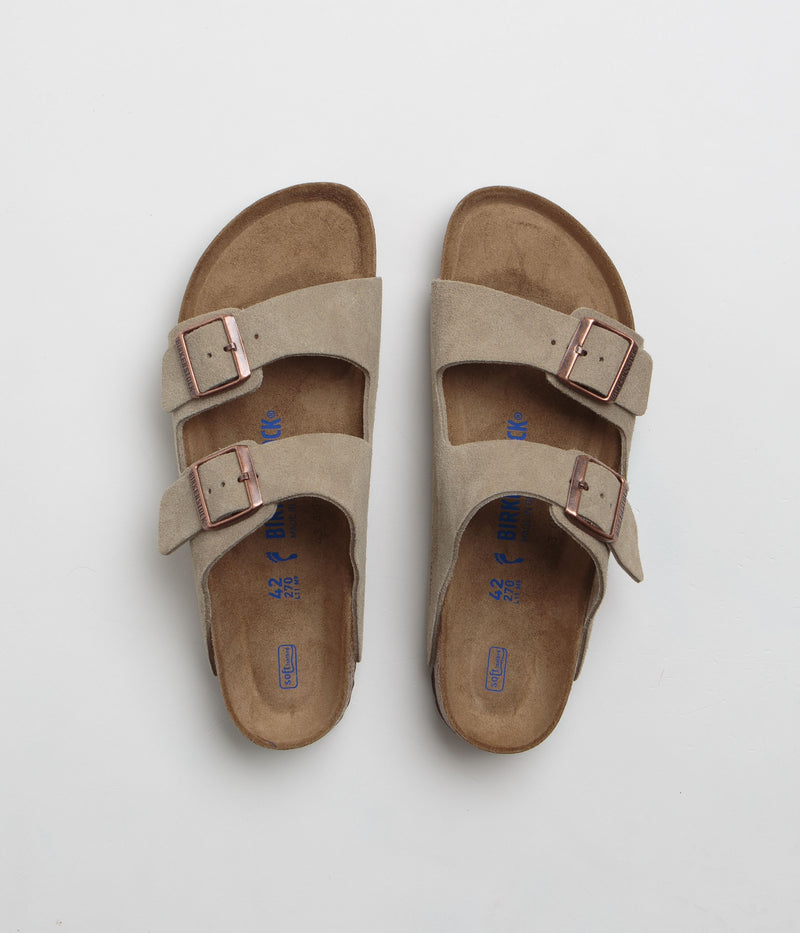Birkenstock Arizona BS Narrow Sandals in Taupe