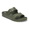 Birkenstock Arizona EVA Slide Sandal (Men) - Khaki/Green Buckle Sandal - Slide - The Heel Shoe Fitters