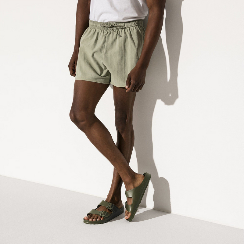 Birkenstock Arizona EVA Slide Sandal (Men) - Khaki/Green Buckle Sandal - Slide - The Heel Shoe Fitters