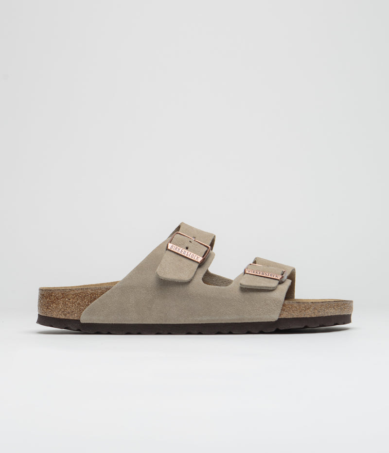 Birkenstock Arizona Narrow Sandals in Taupe