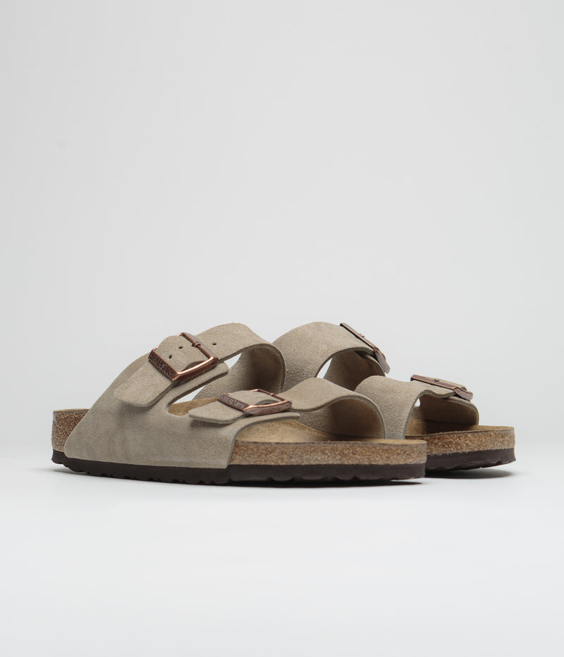 Birkenstock Arizona Narrow Sandals in Taupe