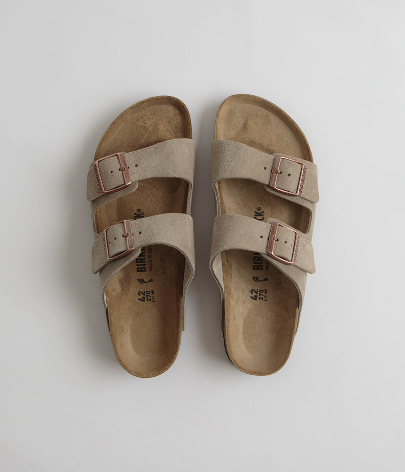 Birkenstock Arizona Narrow Sandals in Taupe