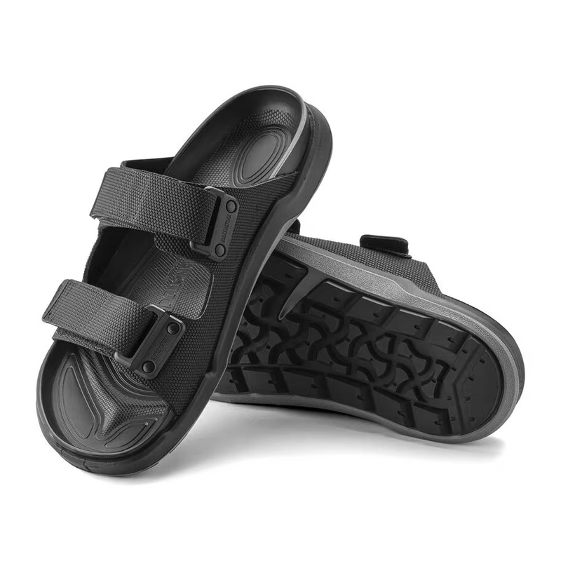 Birkenstock Atacama Slide Sandal (Men) - Black Birko-Flor Futura Sandal - Active - The Heel Shoe Fitters