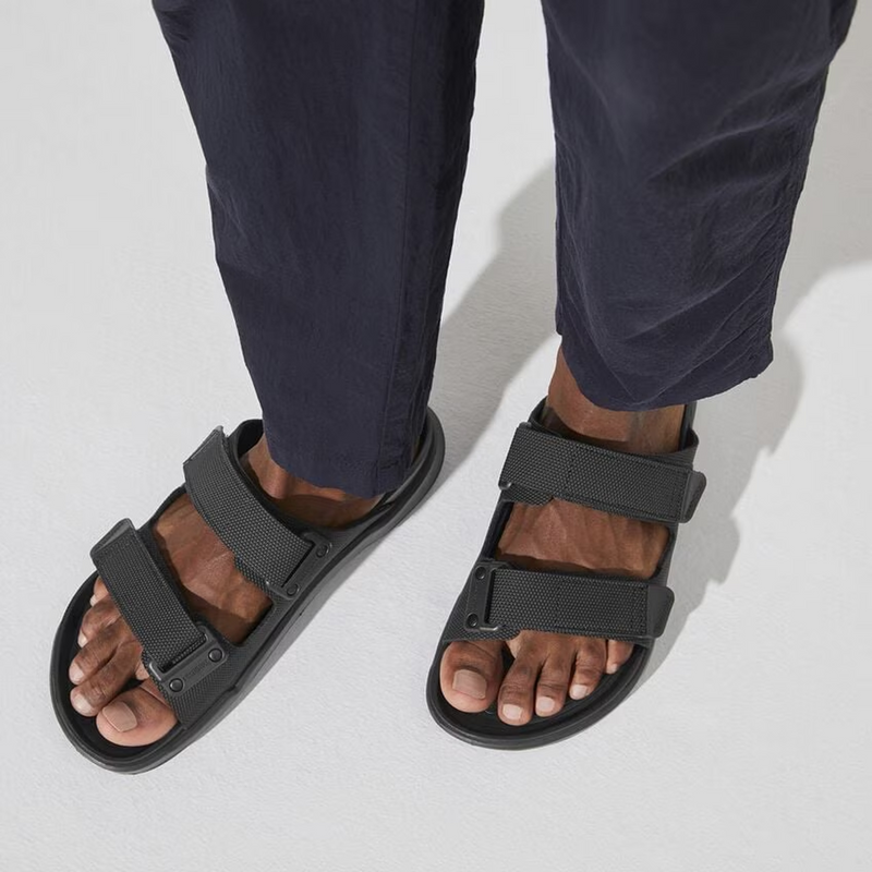 Birkenstock Atacama Slide Sandal (Men) - Black Birko-Flor Futura Sandal - Active - The Heel Shoe Fitters