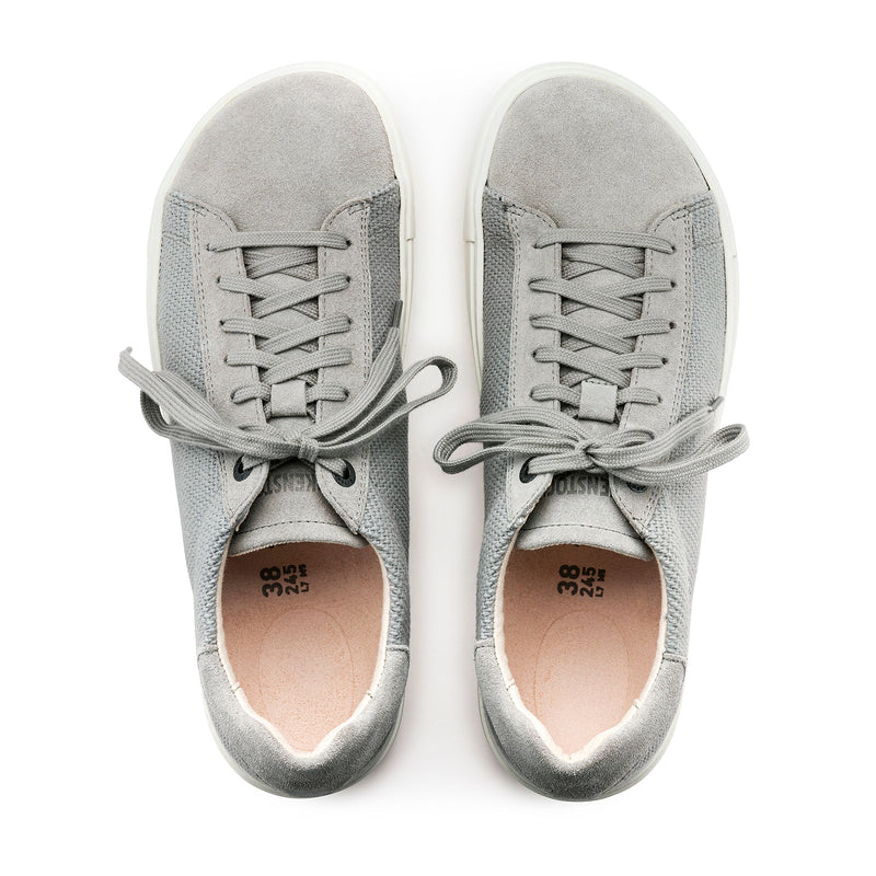 Birkenstock Bend Sneaker (Men) - Whale Gray Canvas Athletic - Casual - Lace Up - The Heel Shoe Fitters