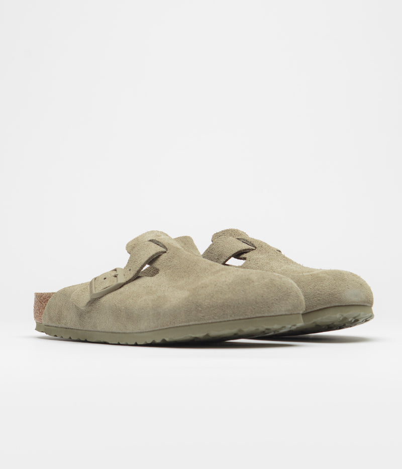 Birkenstock Boston BS Sandals in Faded Khaki