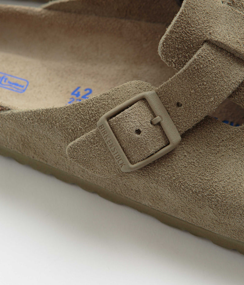 Birkenstock Boston BS Sandals in Faded Khaki