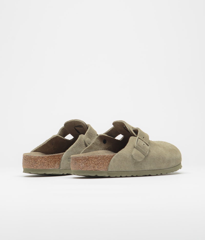 Birkenstock Boston BS Sandals in Faded Khaki