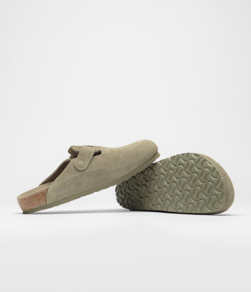 Birkenstock Boston BS Sandals in Faded Khaki