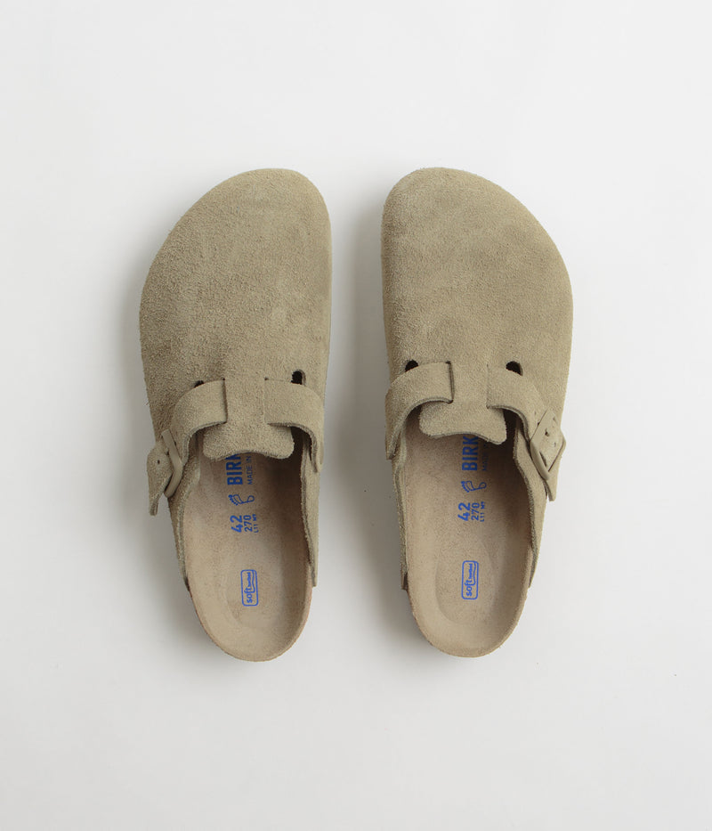 Birkenstock Boston BS Sandals in Faded Khaki