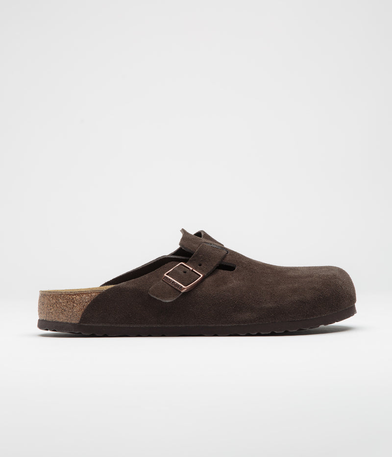 Birkenstock Boston Clogs in Mocha