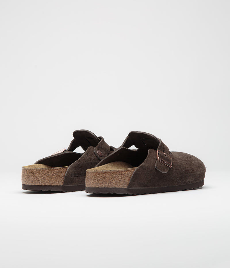 Birkenstock Boston Clogs in Mocha