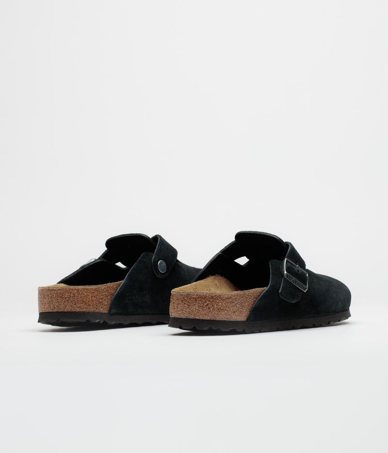 Birkenstock Boston Narrow Clogs in Black