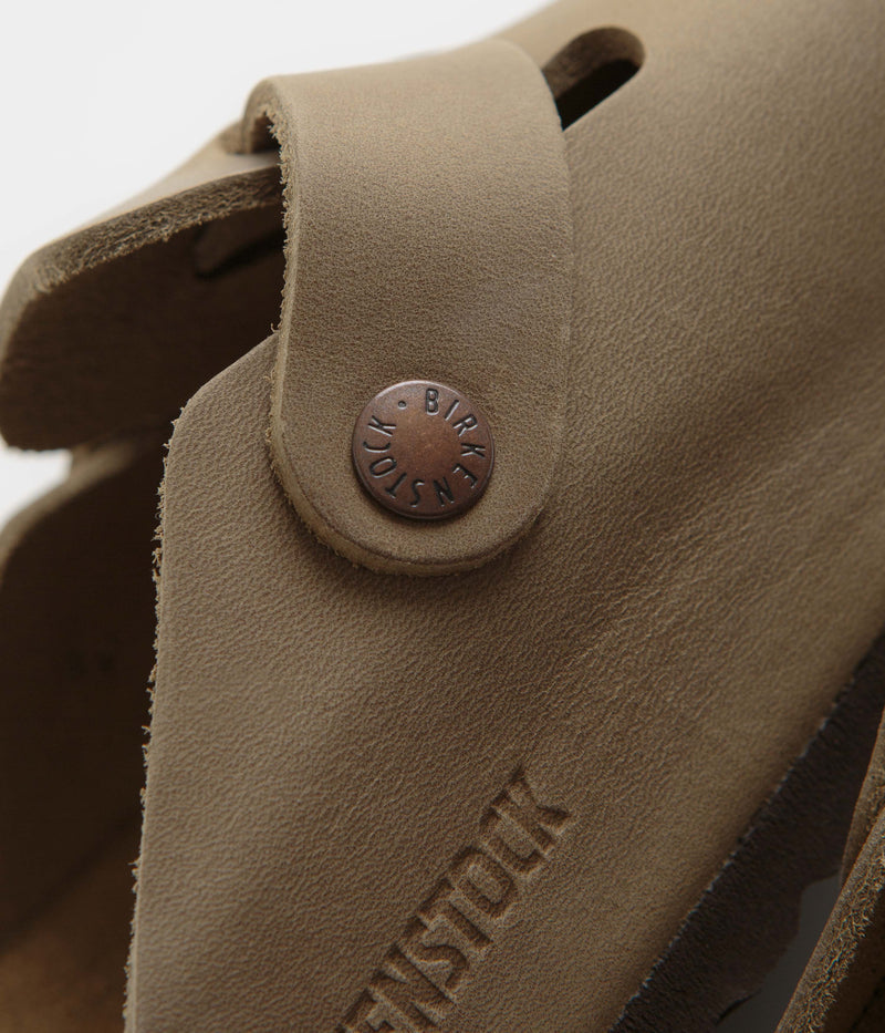 Birkenstock Boston Narrow Sandals in Tobacco Brown