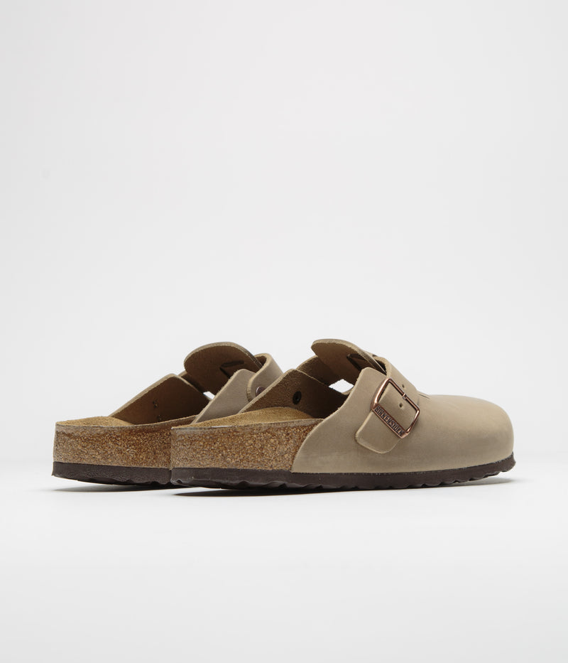 Birkenstock Boston Narrow Sandals in Tobacco Brown