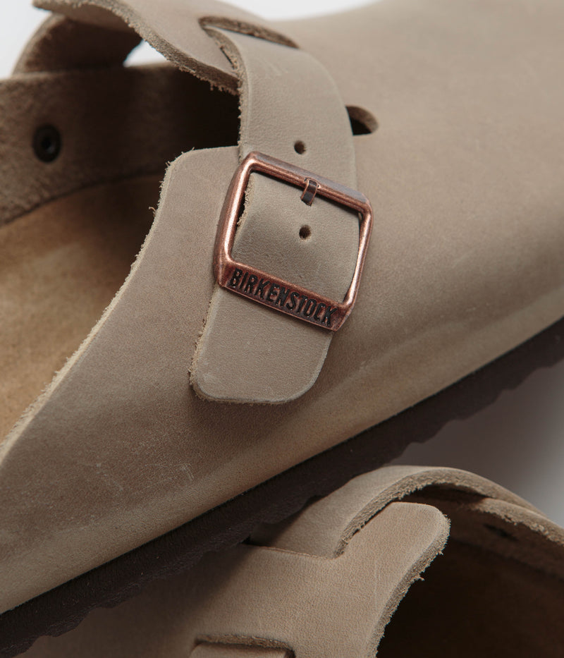 Birkenstock Boston Sandals in Tobacco Brown