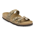 Birkenstock Franca Slide Sandal (Women) - Tobacco Oiled Leather Sandal - Slide - The Heel Shoe Fitters