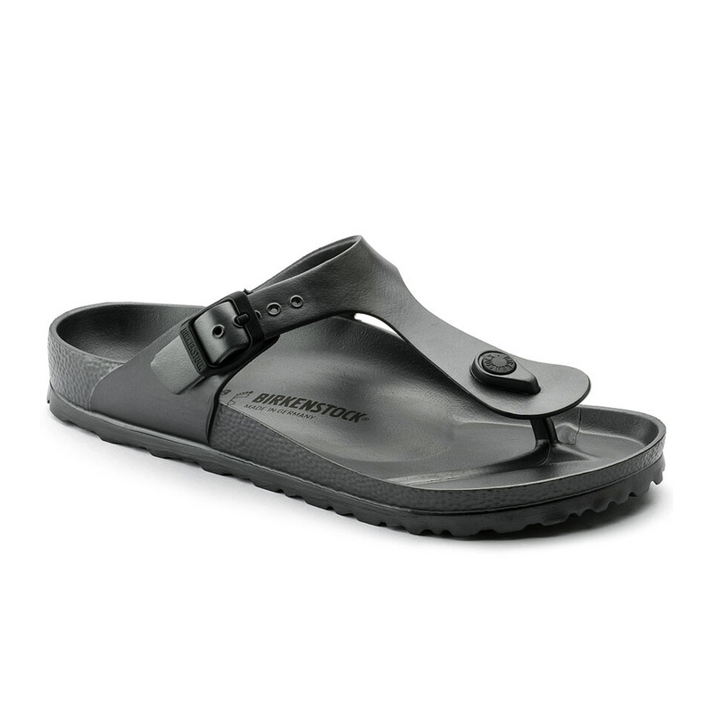 Birkenstock Gizeh EVA Sandal (Women) - Metallic Anthracite Sandal - Thong - The Heel Shoe Fitters