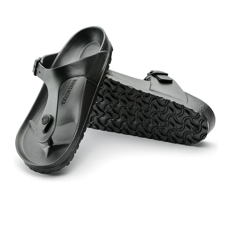 Birkenstock Gizeh EVA Sandal (Women) - Metallic Anthracite Sandal - Thong - The Heel Shoe Fitters