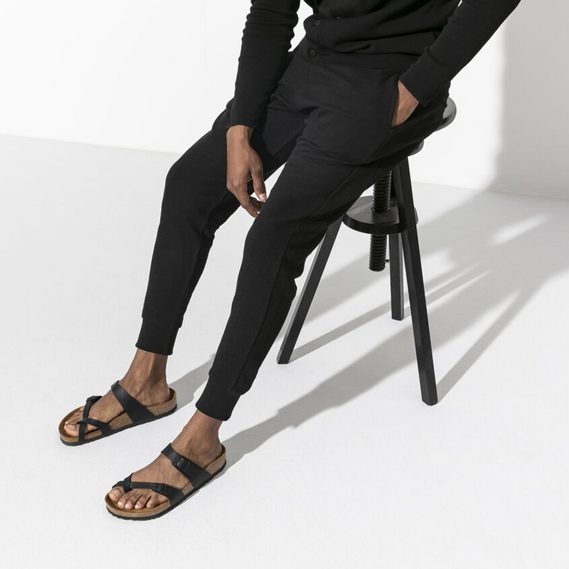 Birkenstock Mayari Sandal (Women) - Black Birko-Flor Sandal - Thong - The Heel Shoe Fitters