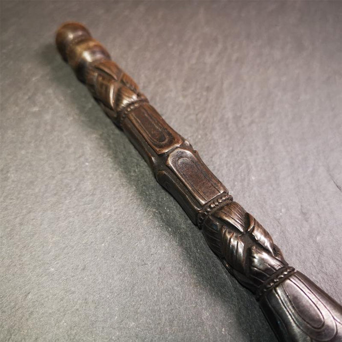 Black Manjusri Sword - 9" - Tibetan Buddhist art, view 6