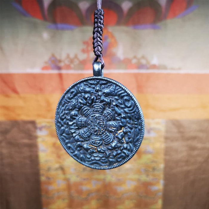 Black Melong 1.89" - Tibetan Buddhist art, view 7