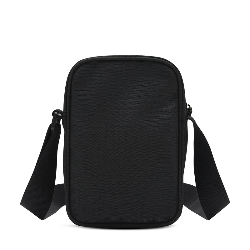 Blacktop festival bag, black mini crossbody with two side shoulder straps