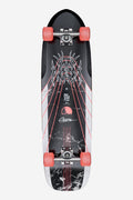 Blazer Fuego cruiserboard 32 inch with bamboo top and red wheels top view