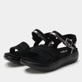 Blinda Black Sandal | Alegria Shoes