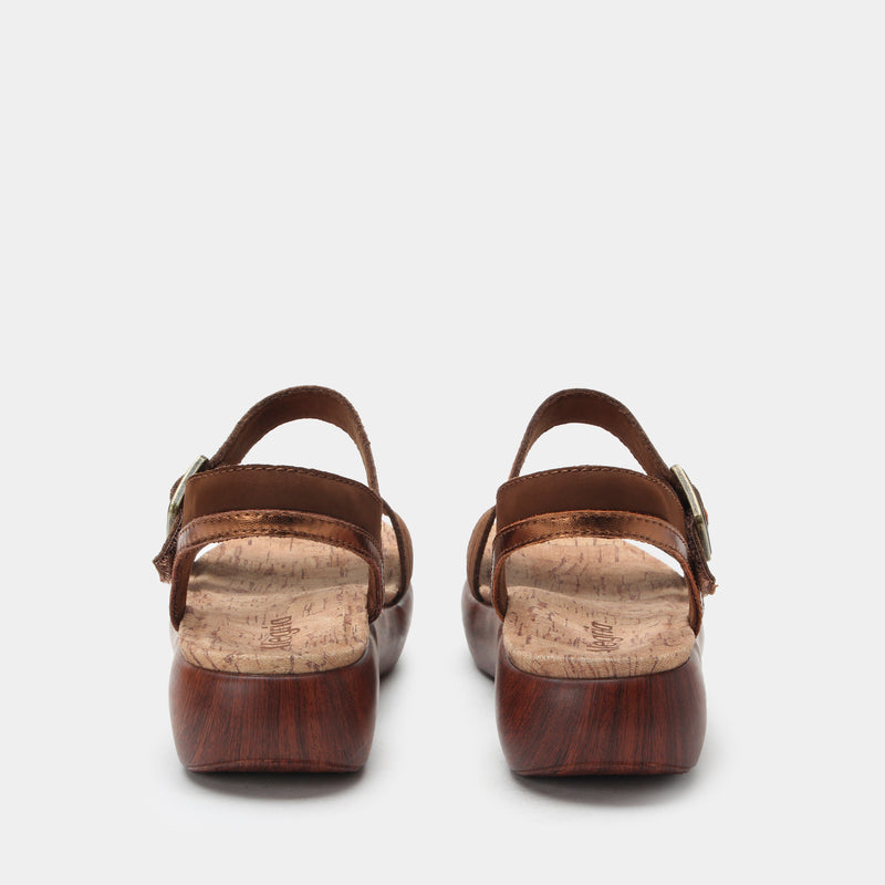 Blinda Pecan Sandal | Alegria Shoes