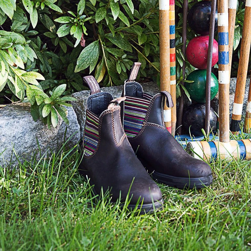 Blundstone Original 1409 Chelsea Boot (Unisex) - Brown/Multi Boots - Fashion - Chelsea - The Heel Shoe Fitters
