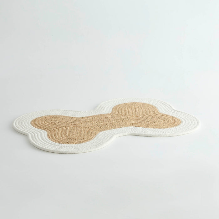 Bone Jute Food Mat - Natural - DUSK