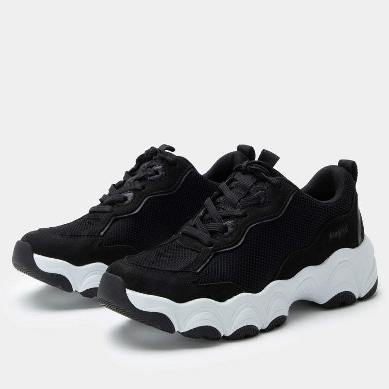 Boom Joy Black Shoe | Alegria Shoes