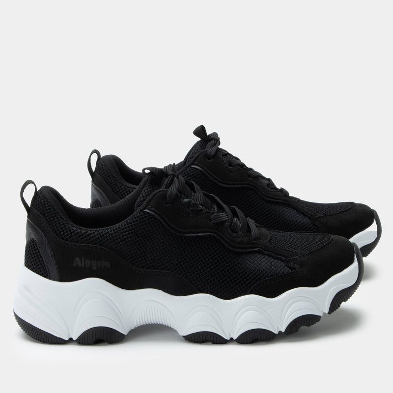 Boom Joy Black Shoe | Alegria Shoes