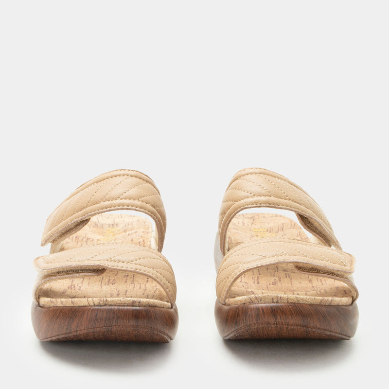 Brayah Latte Sandal | Alegria Shoes
