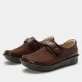 Brenna Choco Luster Shoe | Alegria Shoes