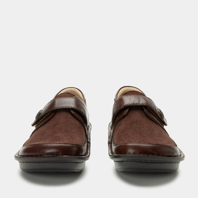 Brenna Choco Luster Shoe | Alegria Shoes