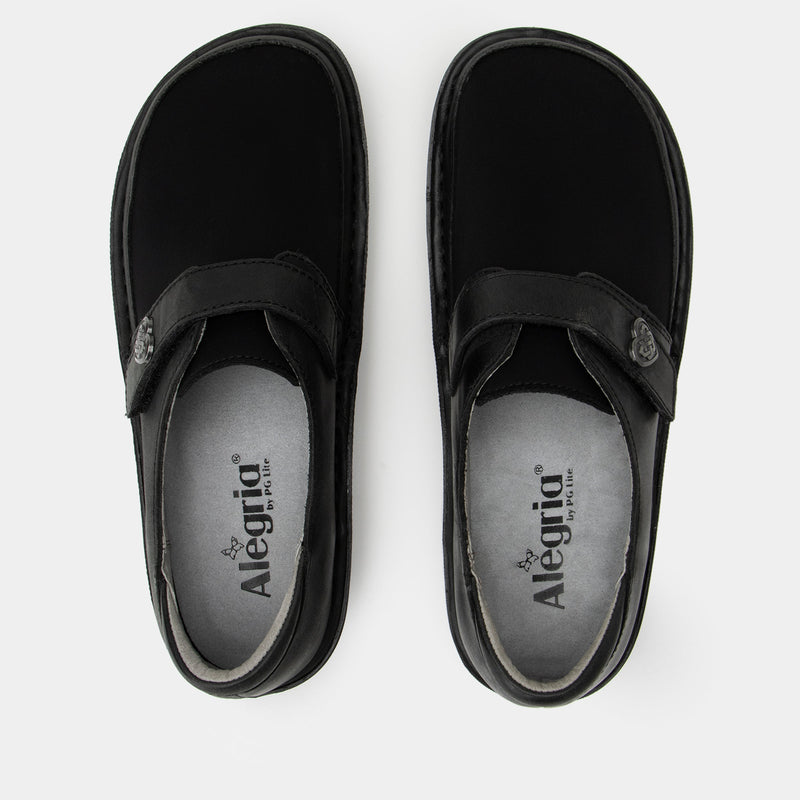 Brenna Oiled Black Shoe | Alegria Shoes