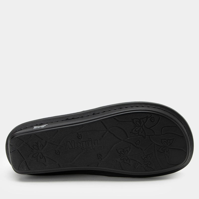 Brenna Oiled Black Shoe | Alegria Shoes