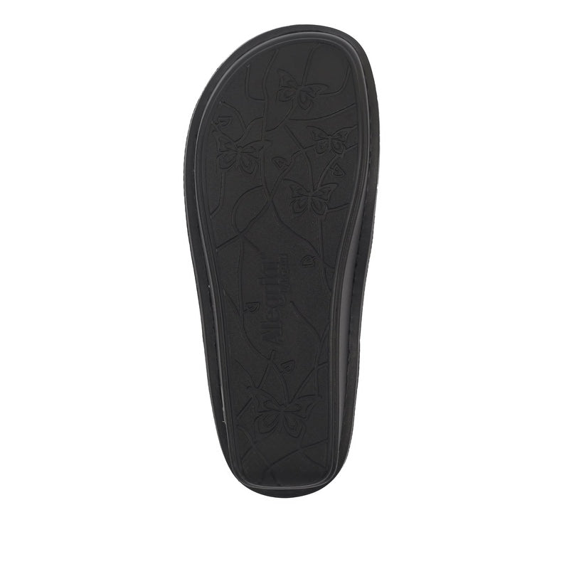 Brenna Raven Velvet Shoe | Alegria Shoes