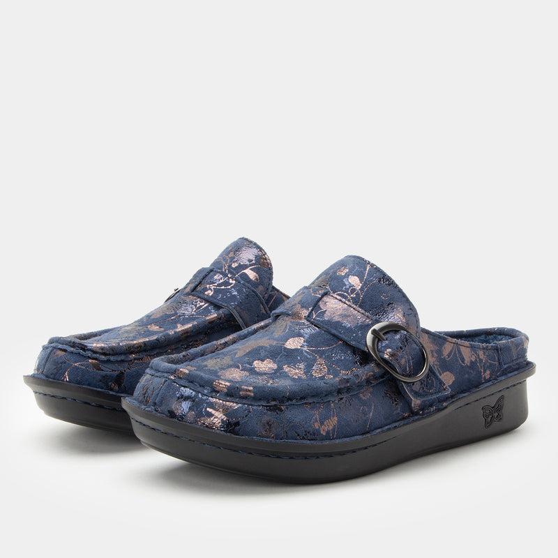 Brigid Lumen Navy Clog