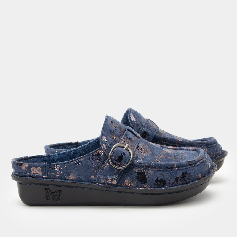 Brigid Lumen Navy Clog