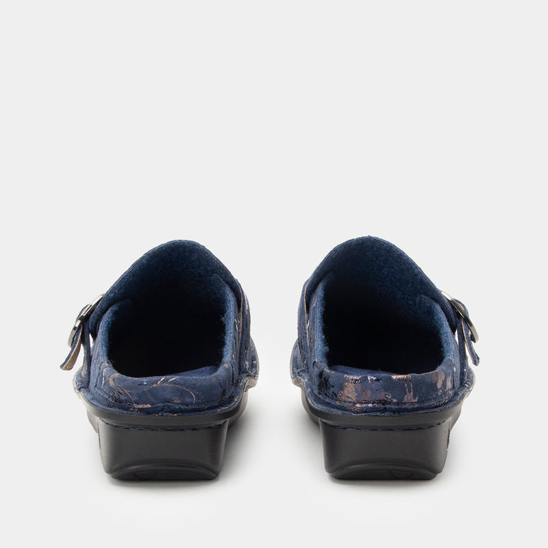 Brigid Lumen Navy Clog