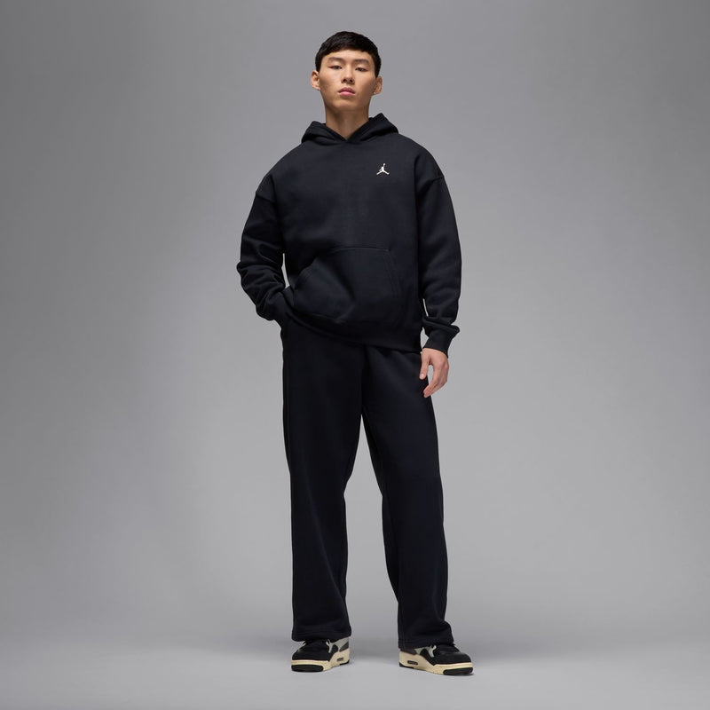 Men’s black oversized OH pant with relaxed fit, drawstring waist, and cuffed hem