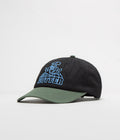 Butter Goods Alien Cap in Black and Sage