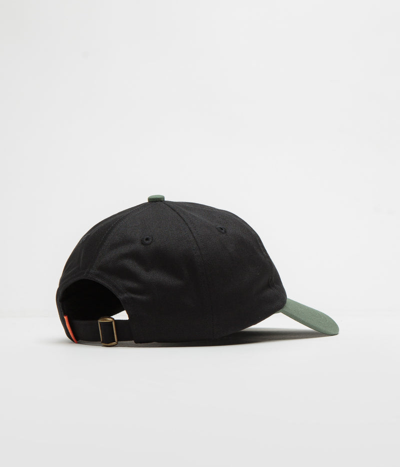 Butter Goods Alien Cap in Black and Sage